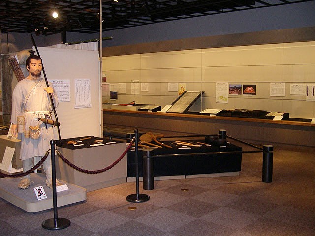 なすの原始・古代の遺跡等を紹介する展示室