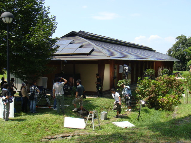 益子町上大羽地区にある尾羽の里交遊館。地蔵院などの史跡にも隣接し、休憩所としても利用されています。